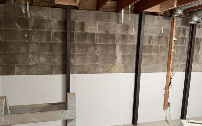 Cuyahoga basement remodel