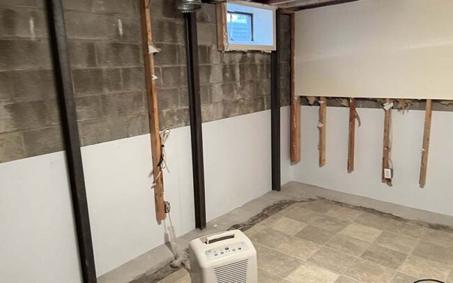 Cuyahoga basement remodel