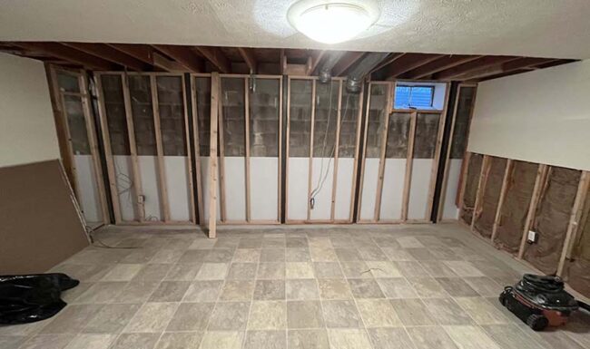 Cuyahoga basement remodel