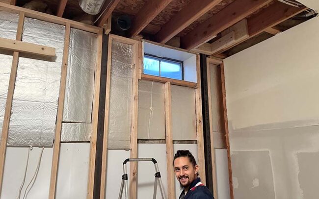 Cuyahoga basement remodel