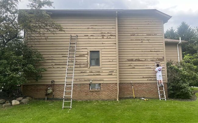 Beachwood, Oh (Cuyahoga County) Exterior home painting
