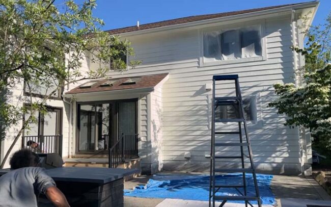 Beachwood, Oh (Cuyahoga County) Exterior home painting