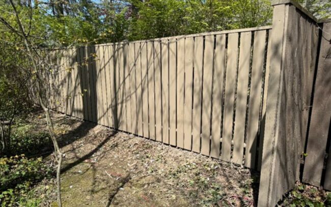 Cuyagho County New Wood Fence