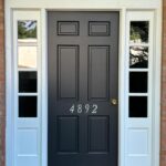 Cuyagho County residential painter - front door